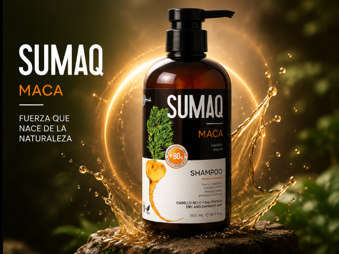 Shampoo Maca 500 ml SUMAQ